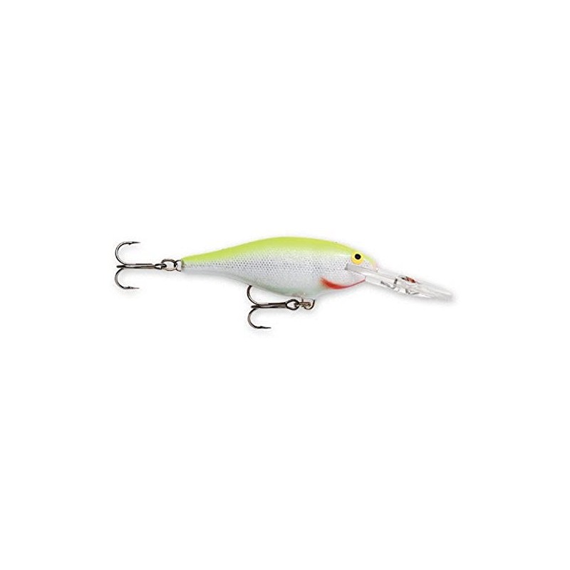 Rapala Shad Rap 06 Silver Fluorescent Chartreuse