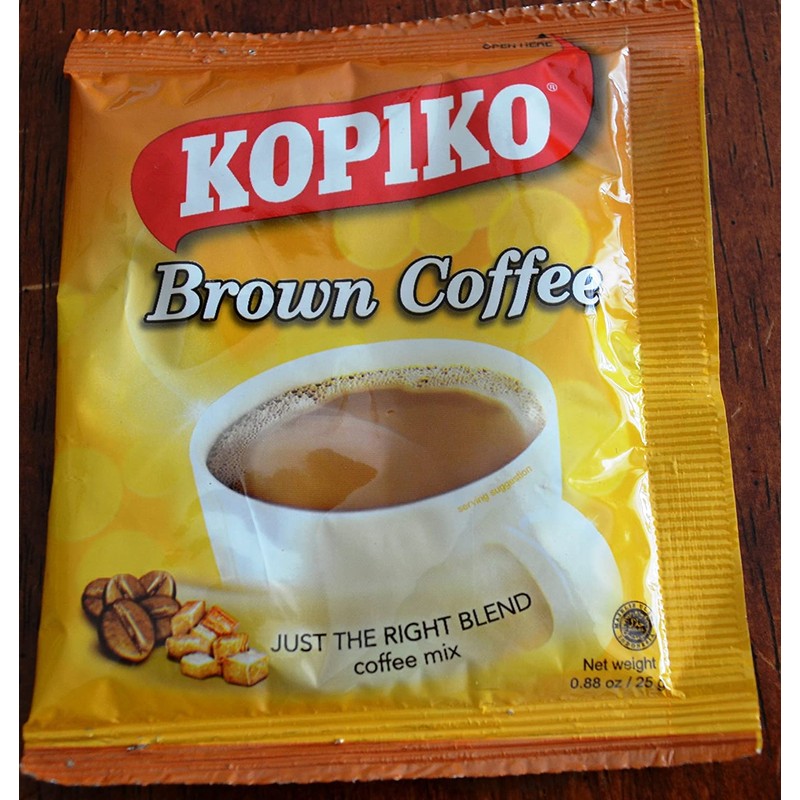 Kopiko Instant 3 in 1 Brown Coffee Mix with Creamer
