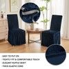 NICEEC Spandex Chair Covers for Dining Chairs Covers Set of