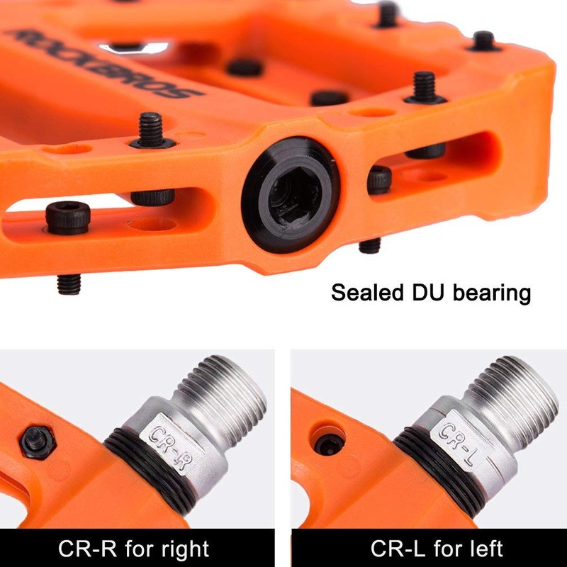 ROCKBROS MTB Pedals Bike Quick Release Pedals Lightweight Nylon Composite