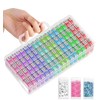 ARTDOT 64 Jars Storage Containers for Diamond Art Kits for