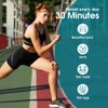 Chamgeco 3Pack Back Resistance Bands, Figure 8 Exercise Bands Set