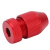 Adjustable Drill Stop Collar Aluminum Alloy Red Anti Slip Nylon