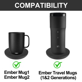 Charging Dock for Em/BER Smart Mug 2&1(Cup and Charger Not Included)