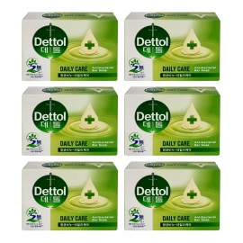 Dettol 데톨 항균 비누 데일리케어 100g x 6개 Detol Antibacterial Soap Daily Care 100g x 6