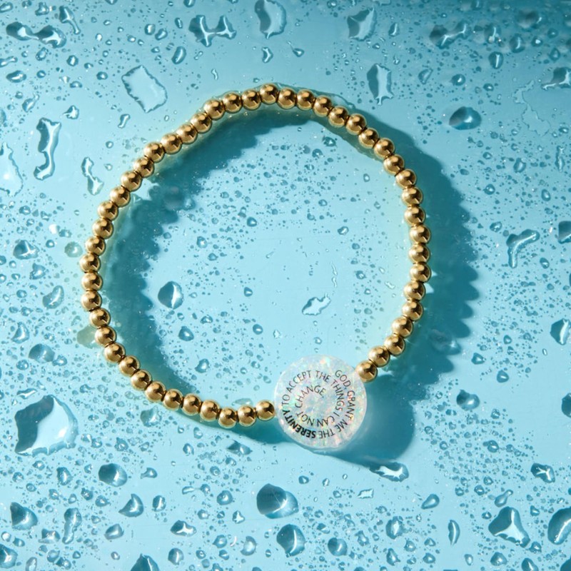 Holy Water Serenity Prayer Pearl