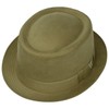 Stetson Cotton Pork Pie Fabric Hat - Plain Hat -