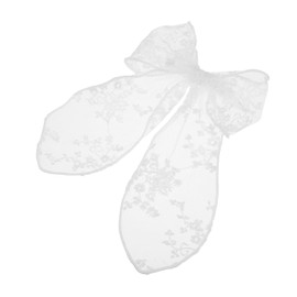 FRCOLOR Lace Bow Hair Clip for Women Elegant Hair Accessory for Various Hairstyles Comfortable and Hairpin Versatile Solid Color Design for Everyday Wear and Special Occasions