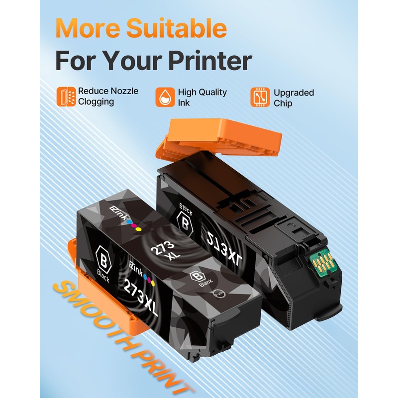 E-Z Ink (Remanufactured 273 Ink Cartridge Replacement for Epson 273xl
