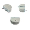 Shelf Holder Glass Shelf Support - Sturdy Shelf Brackets for