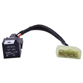 DVPARTS Main Relay Conversion kit 39400-SH3-003 RZ-0063 Compatible with Honda 88-91 Civic/CRX Acura 86-93 Integra 86-90 Legend 86-89 Accord 85-91 Prelude 92-94 Vigor