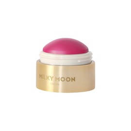 Milky Moon London Stellar Cheeks Cream Blush, Long-lasting, Lightweight Formula for Cheeks, Lips & Eyes, Infused with Coconut & Jojoba, Bubblegum