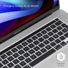 Lenfech Cubre Teclado en espaol - Protector de Teclado Compatible