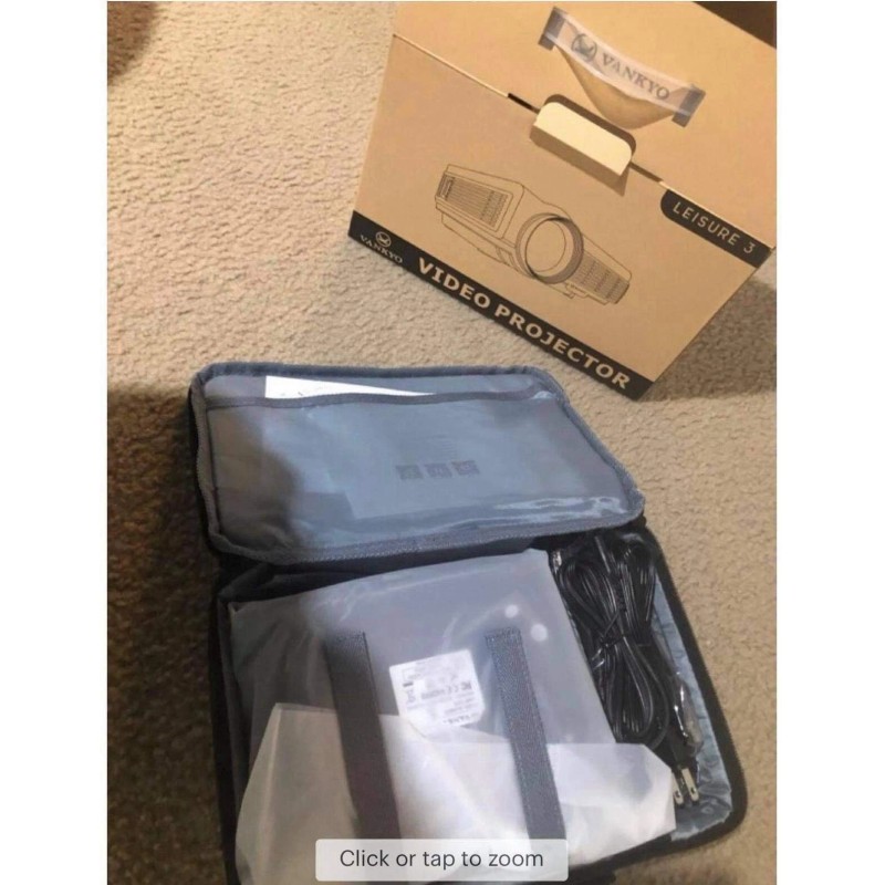 General VANKYO Leisure 3 1080P Supported Mini Projector 2400 Lux