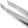 Mini Pinza de cejas para viajes de Tweezerman, obliqua Clásica