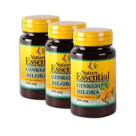 Ginkgo Biloba - 500 mg Ginkgo Extract and Ginkgo Powder - The Cheapest High Dose Premium Ginkgo on the Market (180 Tablets = 3 Month Pack)