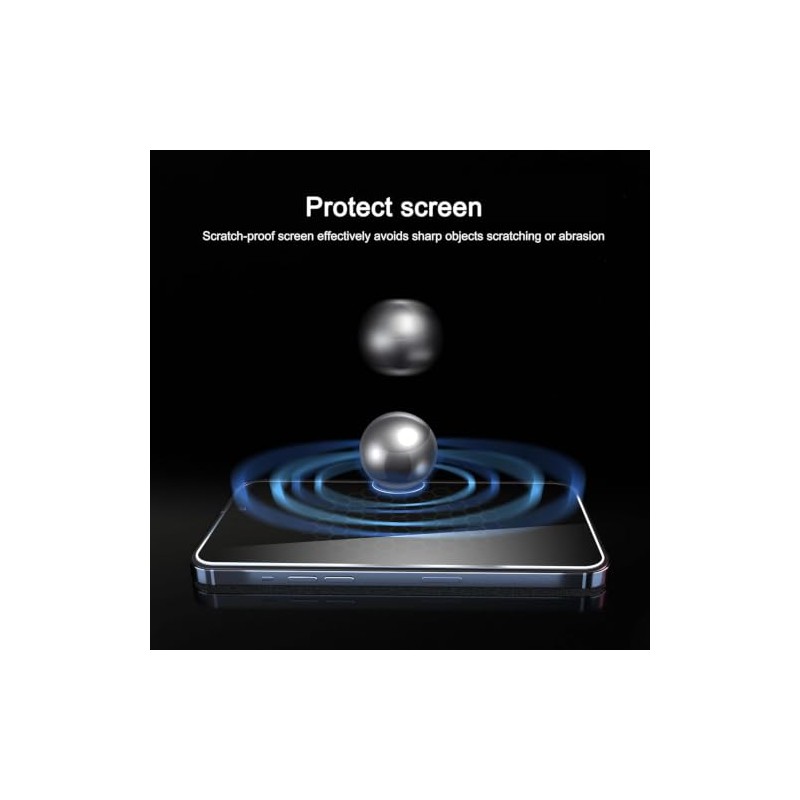 Ailun - Protector de pantalla de vidrio templado para iPhone
