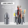 BEYONGME Cool Rocket Shaped Pencil Pen Holder, Desk Storage Stationery