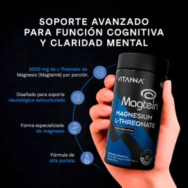 Magnesio Treonato Magtein 2000mg Elemental 180 Caps