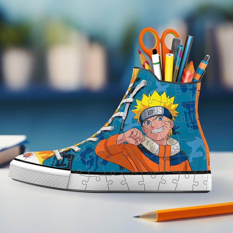 Ravensburger 3D Puzzle 11543 - Naruto Sneaker - Practical Pen