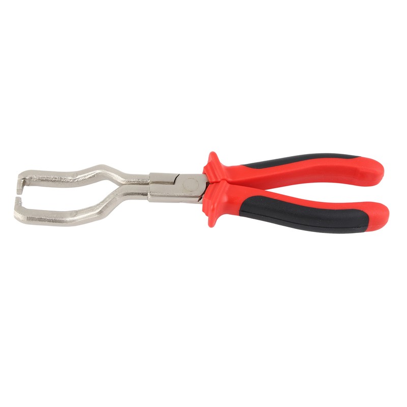 235mm Fuel Line Clip Plier Stainless Steel Rubber Grip Ergonomic