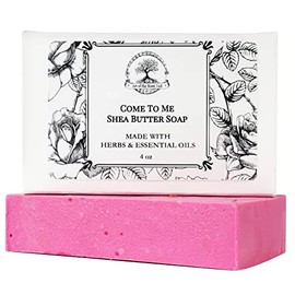 Art of the Root Come to Me Soap Bar | With Shea Butter, Herbs & Essential Oils | Love, Commitmment, Fidelity & Attraction Rituals | Wiccan, Pagan, Magick