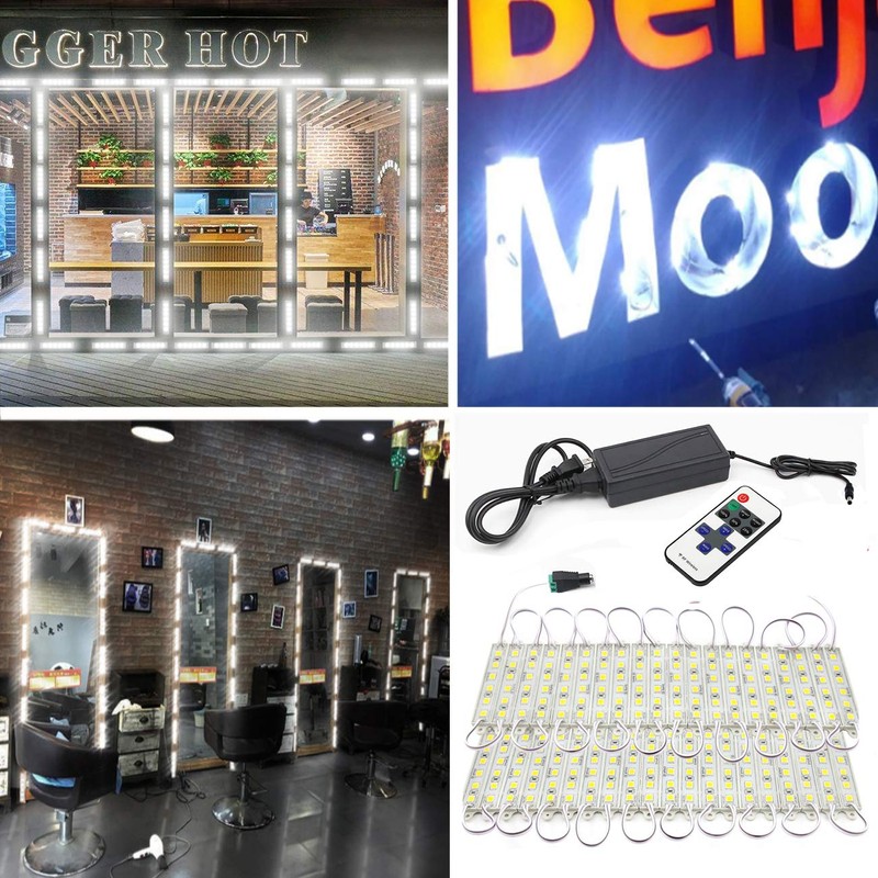EAGWELL Storefront Lights 40 FT 80 Pieces Store Window LED