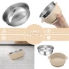 Wesketch 2 Pack Stainless Steel Baby Bowls with Removable Non-Slip