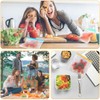 12Pcs Bolsas Reutilizables para Alimentos Herméticas y Ecológicas (Verde, 28x26cm)