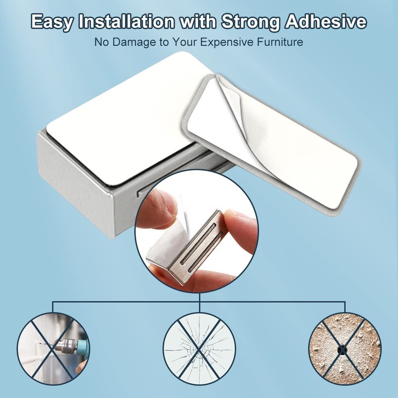 Magnetic Door Catch AOSITE 6 Pack 17LB Magnetic Force Strong