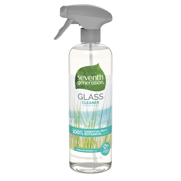 Seventh Generation Glass Cleaner, Sparkling Sea scent, 23 Fluid Ounce