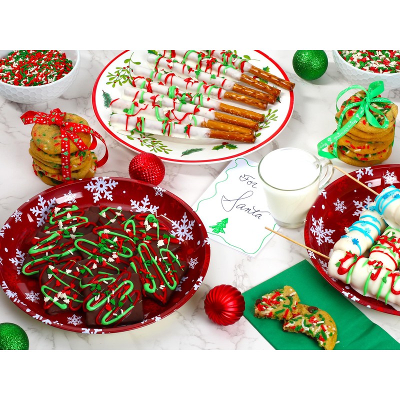 Christmas Sprinkles Bulk - 1.6 Pounds - Holiday Jimmies -