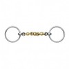 Shires Loose Ring Waterford Horse Bit, Brass Alloy (5.5")