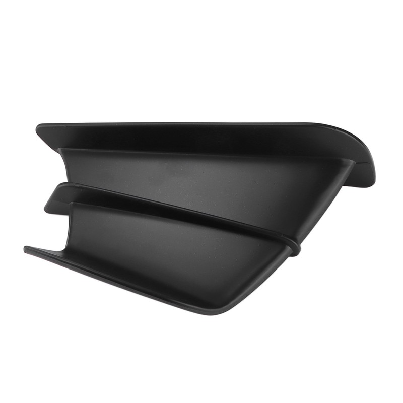 1 Pair Motorcycle Front Winglet Aerodynamic Wing Universal Black Replacement