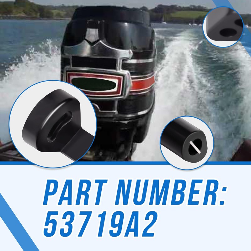 SeDeplacer 53720A2 Outboard Throttle Carburetor Coupling Linkage(1PCS) Compatible with Mercury