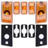 Cab Marker Light 5x Amber Top Roof Running Replacement Cab