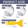 2 Rolls of Clear Double Sided Tape with 1 Small