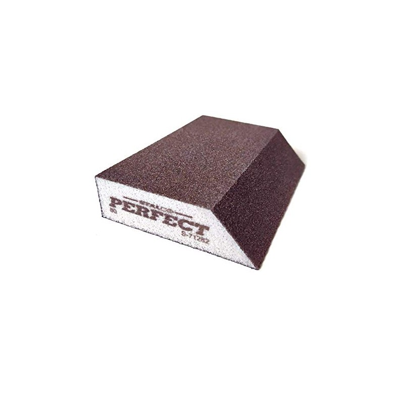 80 GRIT Angled Abrasive Grinding Sponge Sanding Blocks Pad Sandpaper