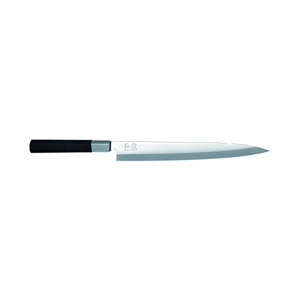 Kai 6724Y Wasabi Yanagiba Knife 24cm Black
