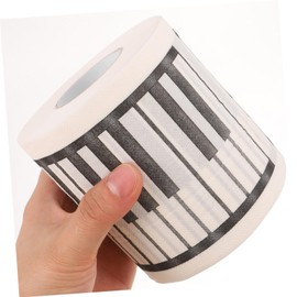 Ipetboom Piano Toilet Paper Bulk: Funny Toilet Paper Towels Toilet Tissue Piano For Men or Women - Printed Toilet Paper Table Napkins Toilet Papers Bath Tissues Toilet Paper Soft Roll Paper