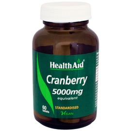 Health Aid Cranberry 5000mg 60 Tablets