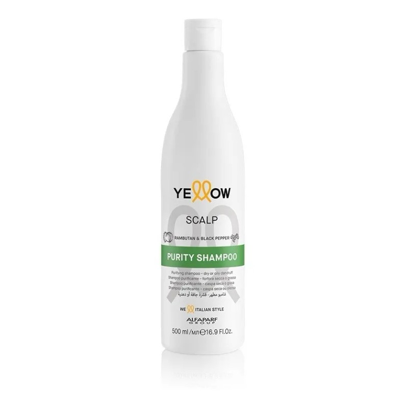 Shampoo Anti Caspa Yellow Scalp Purity Vegano 500ml