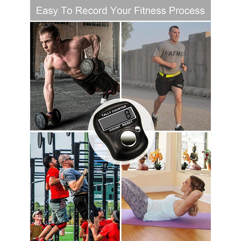 Binky Mini LCD Display Finger Control Counter (10 Pack)