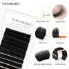 NAGARAKU Easy Fan Eyelash Extensions Volume Lash 0.05 C curl
