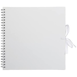 Artemio 30 x 30 cm ScrapBooking Spiral Album, White