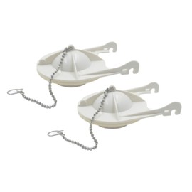 VALLVATER Toilet Flapper 3-Inch with Float Replacement Kit Compatible with American Standard 738920-0070A - 2 Pack