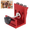 Pocket Hole Jig Set Aluminum Alloy Pocket Dowel Hole Jig