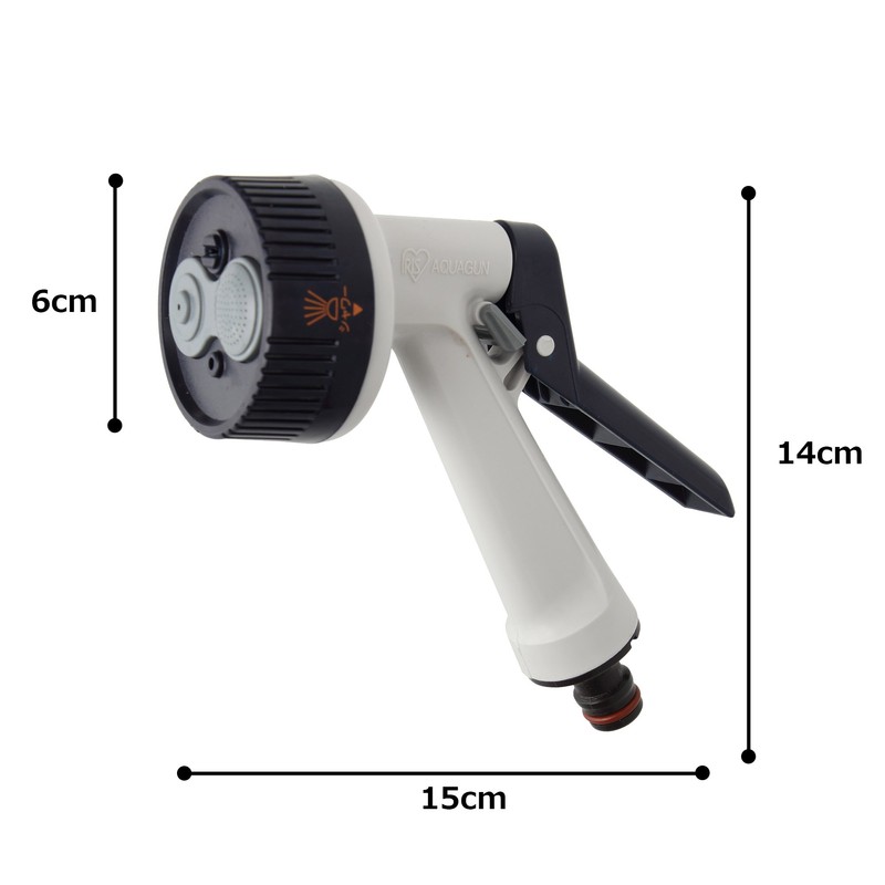 Iris Ohyama AG-400D Hose Parts Aqua Gun Gray/Blue