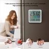 Temperature Humidity Monitor 3 in 1 Temp Tester Digital Display