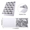 WANDIC 8 Pcs Embossed Folders, Plastic Embossed Template Craft Paper
